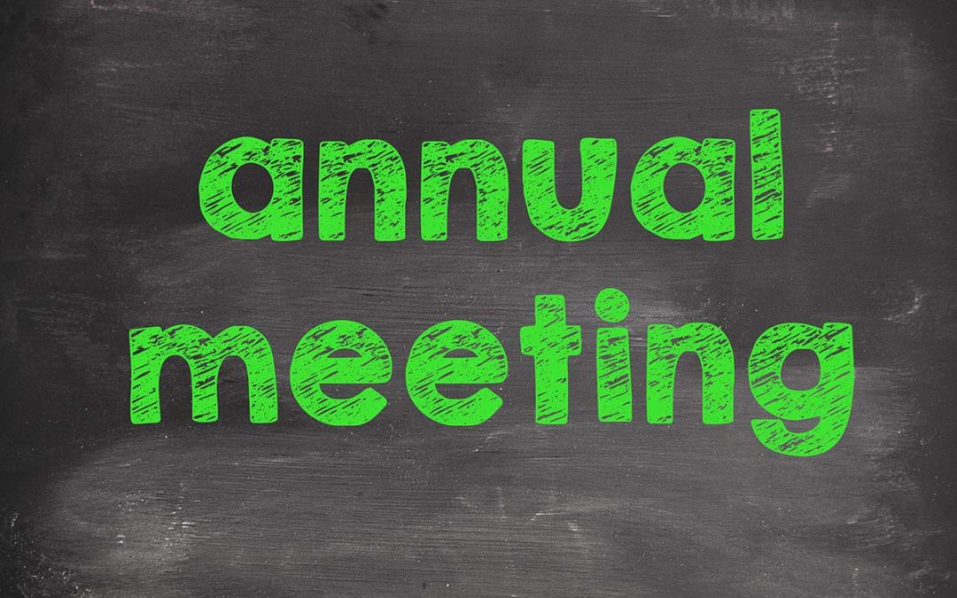 August 2019 Board Meeting (HOA Annual Meeting)